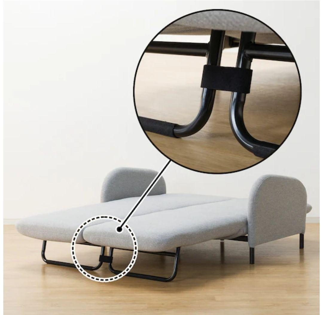 カウチソファにもなるソファベッド XL01 GY