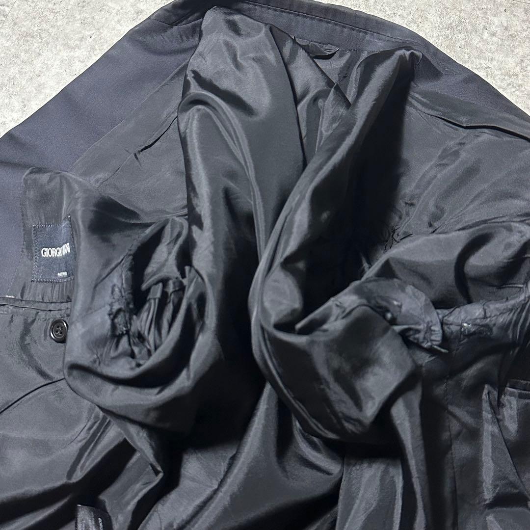 Giorgio Armani セットアップ ウール100% 3B 黒