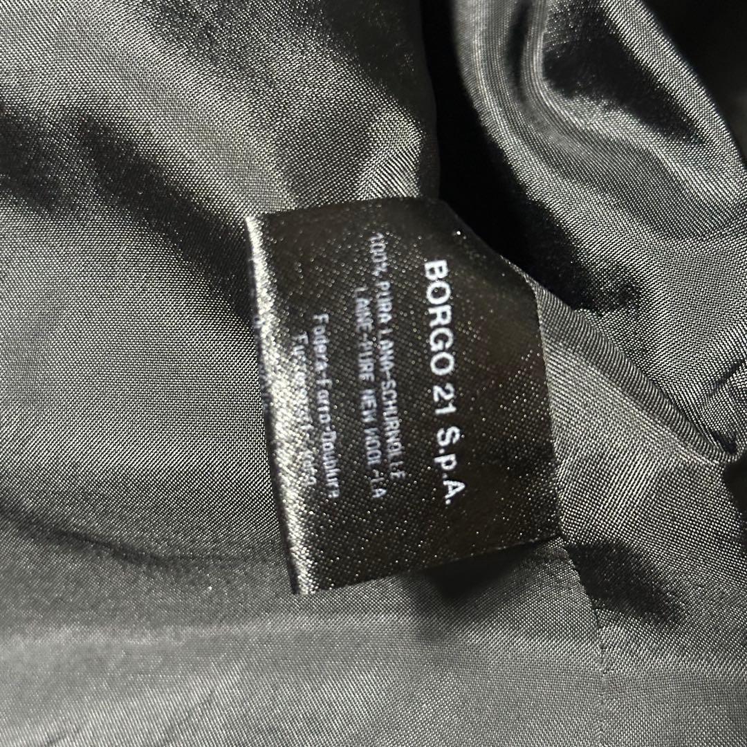 Giorgio Armani セットアップ ウール100% 3B 黒