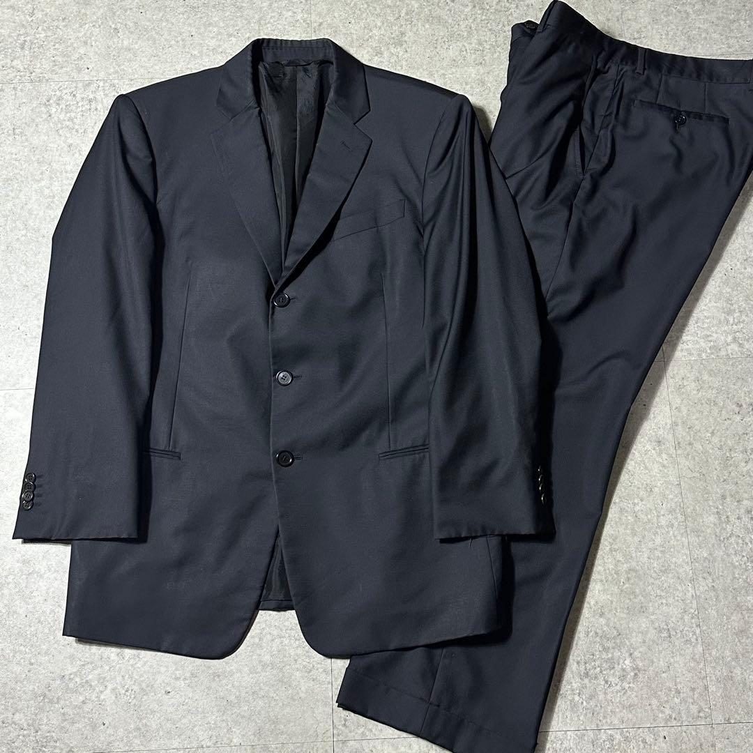 Giorgio Armani セットアップ ウール100% 3B 黒