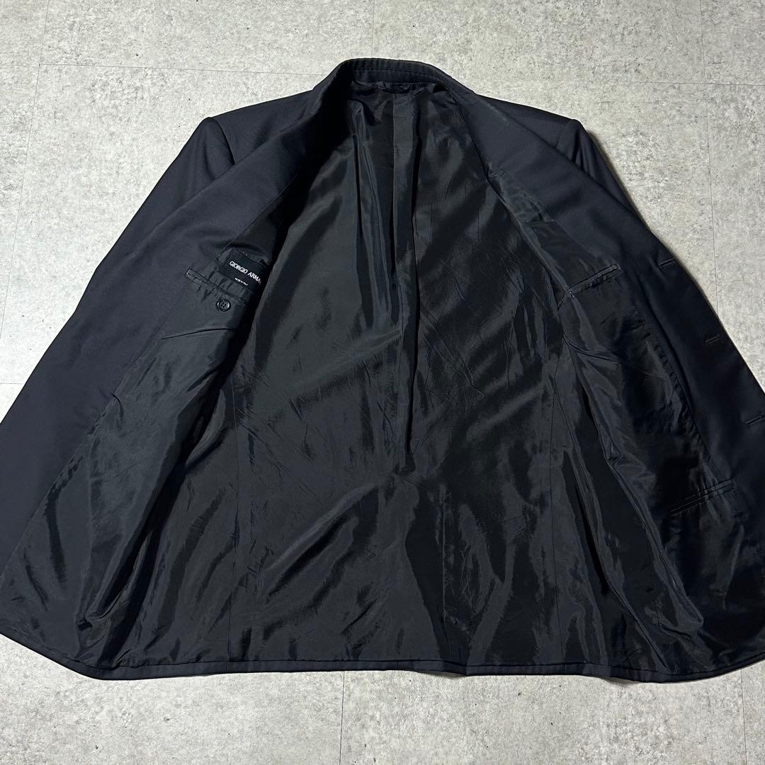 Giorgio Armani セットアップ ウール100% 3B 黒