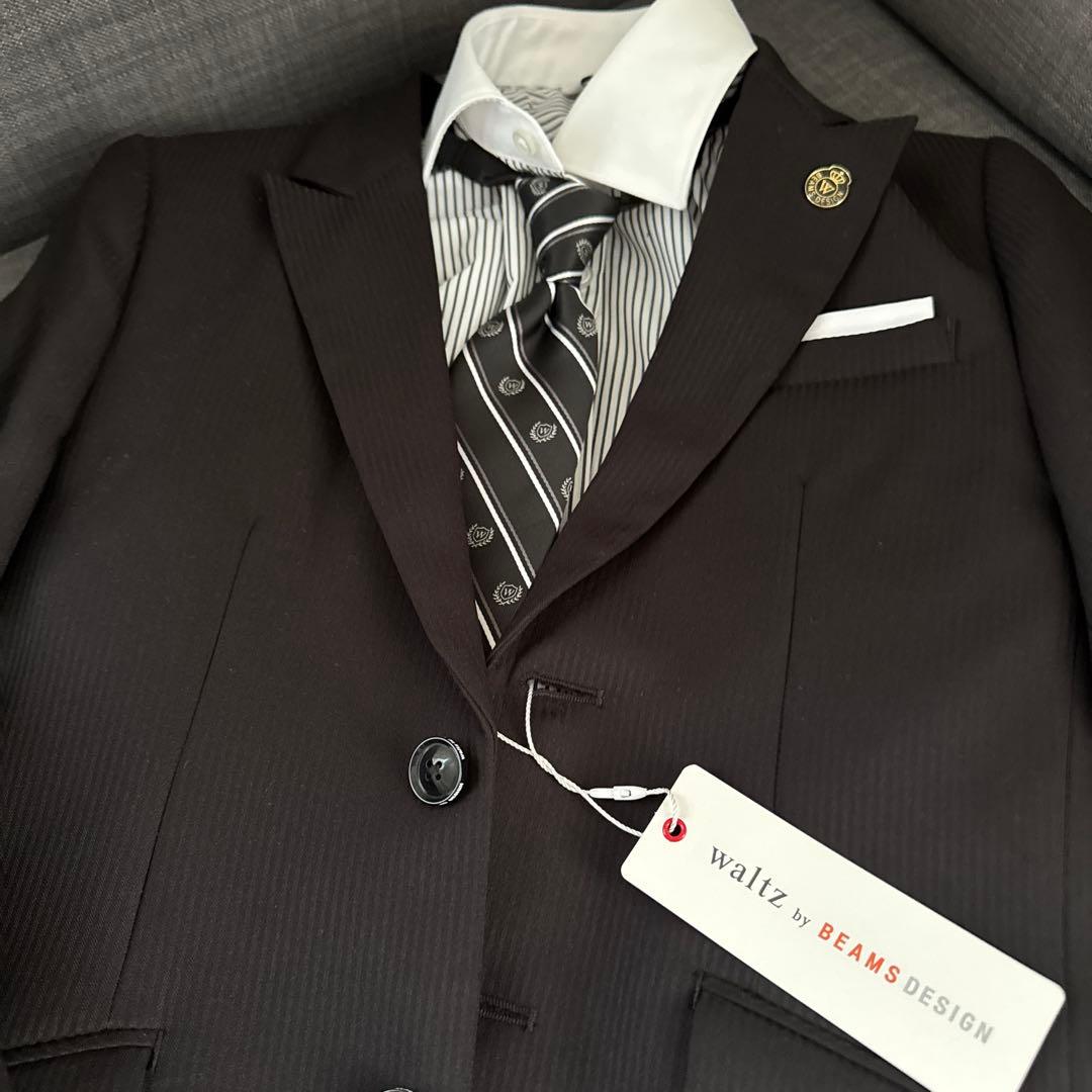 waltz by BEAMS DESIGN フォーマルスーツ150 新品　黒