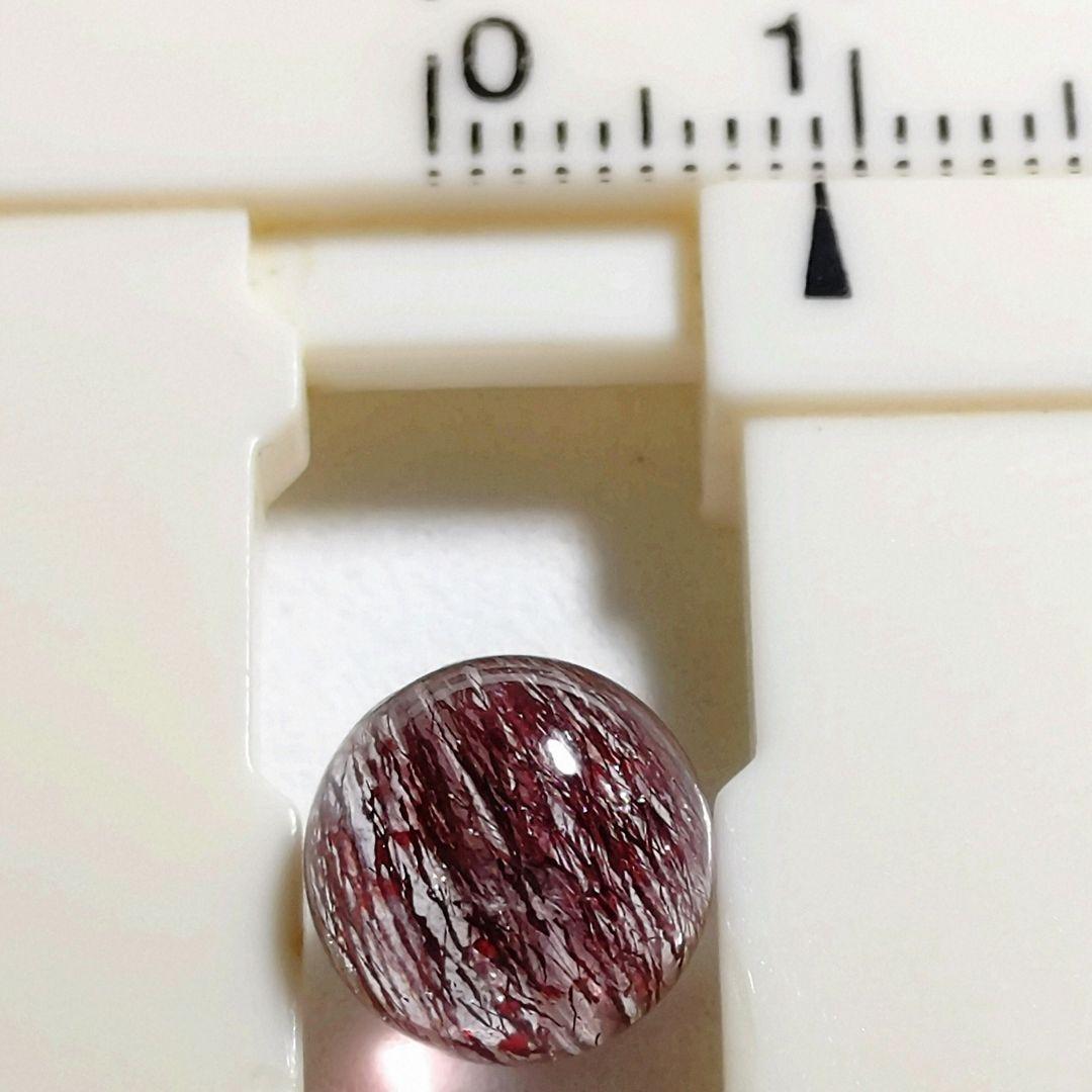 ★(たかしT！)トップグレードレッドスーパーセブン 9ミリ珠ビーズQ