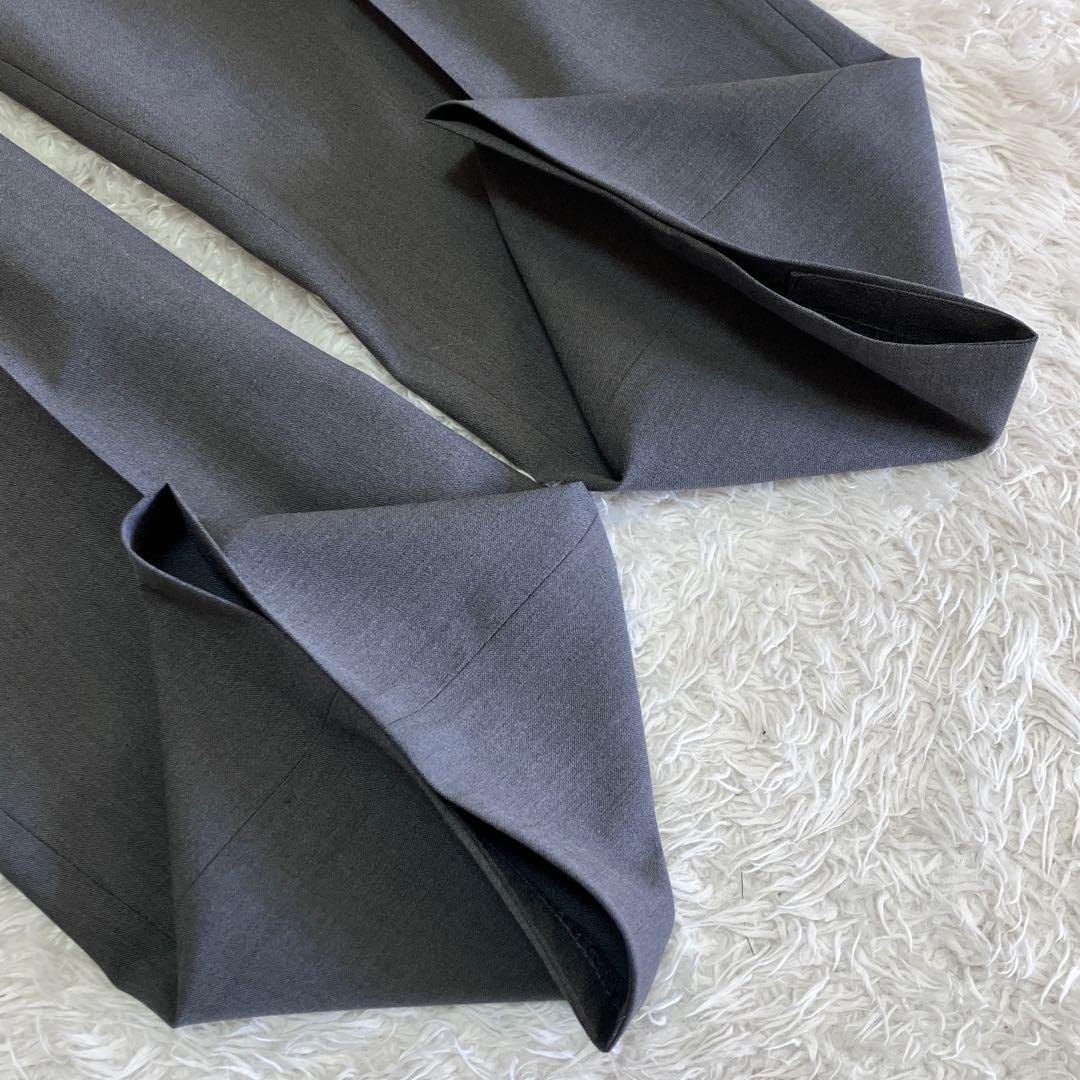 未使用級 デサント ウォッシャブル スーツ 3ピース 高機能繊維 グレー XL