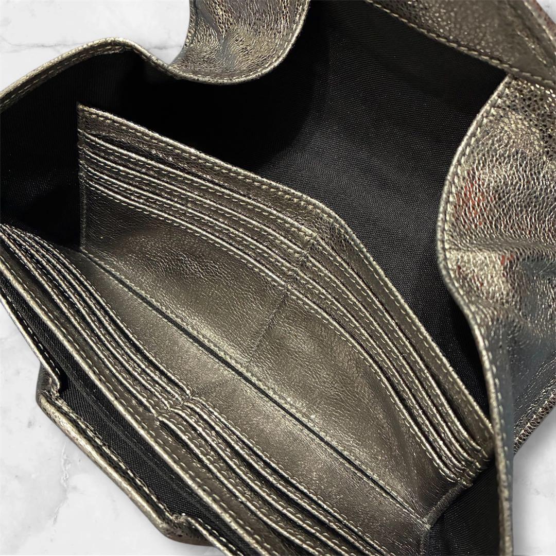 長財布 ボックス型小銭入れ 長財布 かぶせ ソフトレザー ikot イコット