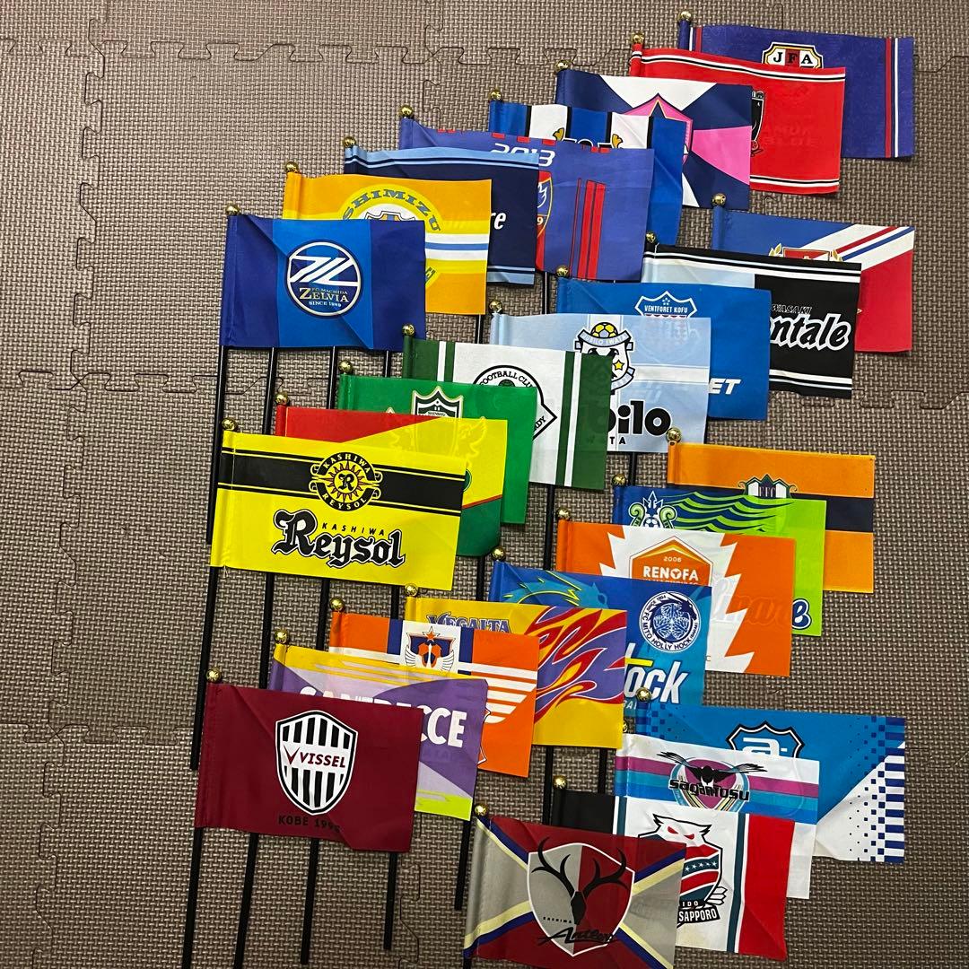 ミニフラッグ 28点セット Jリーグ WEリーグ 日本代表
