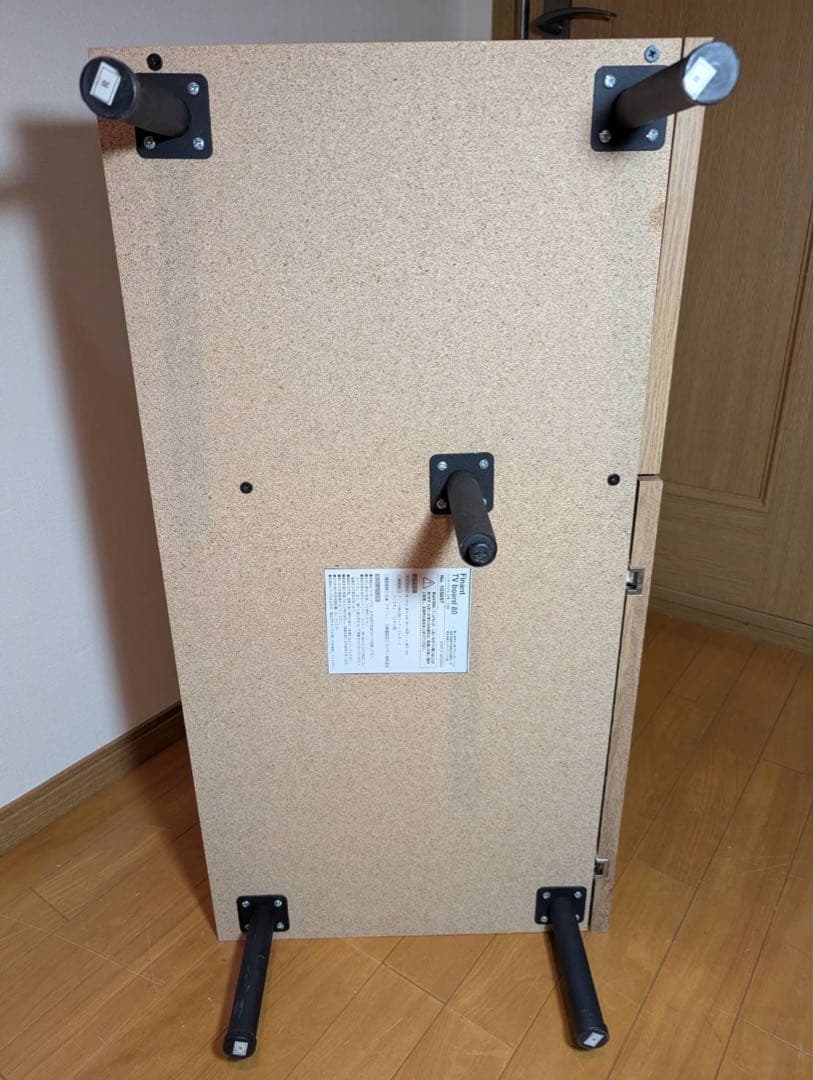 ■送料込■LOWYA ラタン調 木製テレビボード TV台 ラック机ローデスク収納