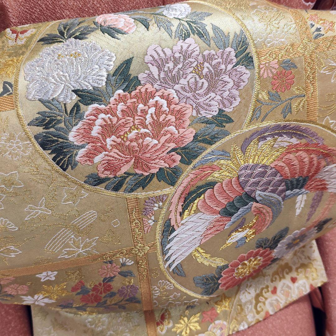 ❰6269❱ フルセット　訪問着 やまと　袋帯　帯締め　帯揚げ　正絹　着物