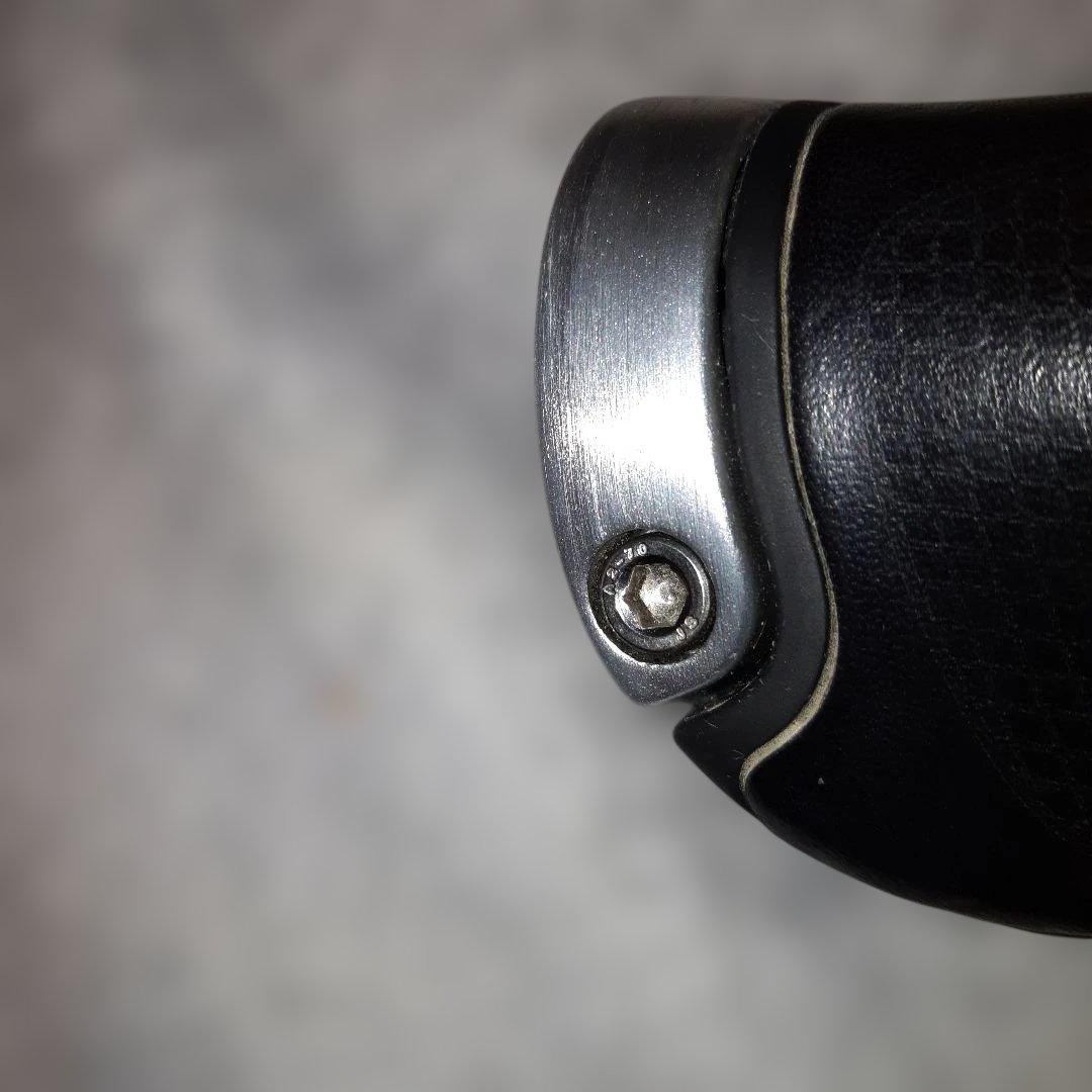 【廃盤・希少品】エルゴンGP1バイオレザーグリップラージロングブラウンブラック