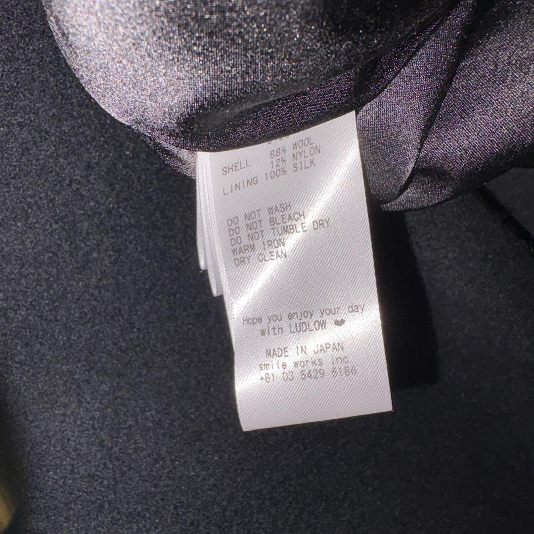 LUDLOW Myrna ブラック テーラードジャケット