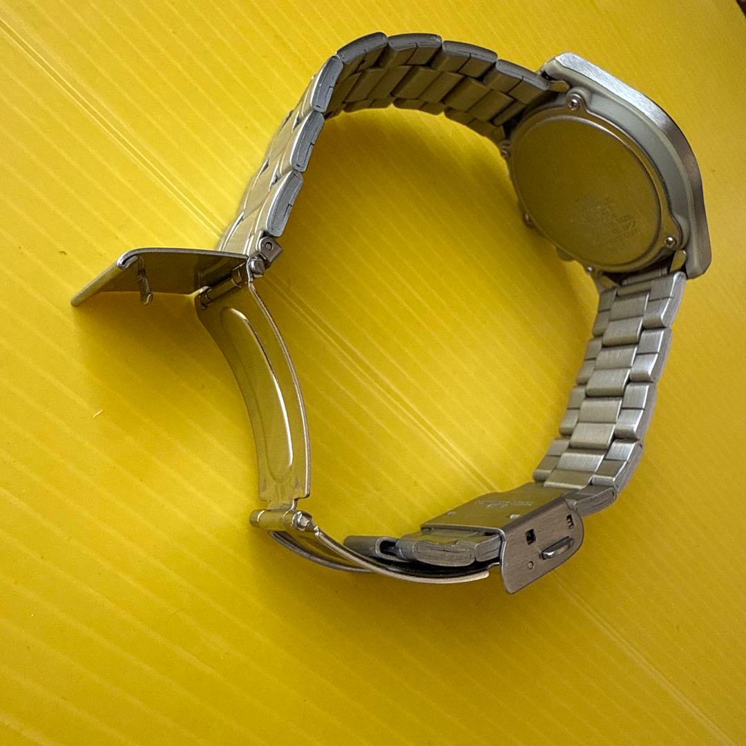 シチズン Q&Q 電波ソーラー メンズ腕時計HG00-801