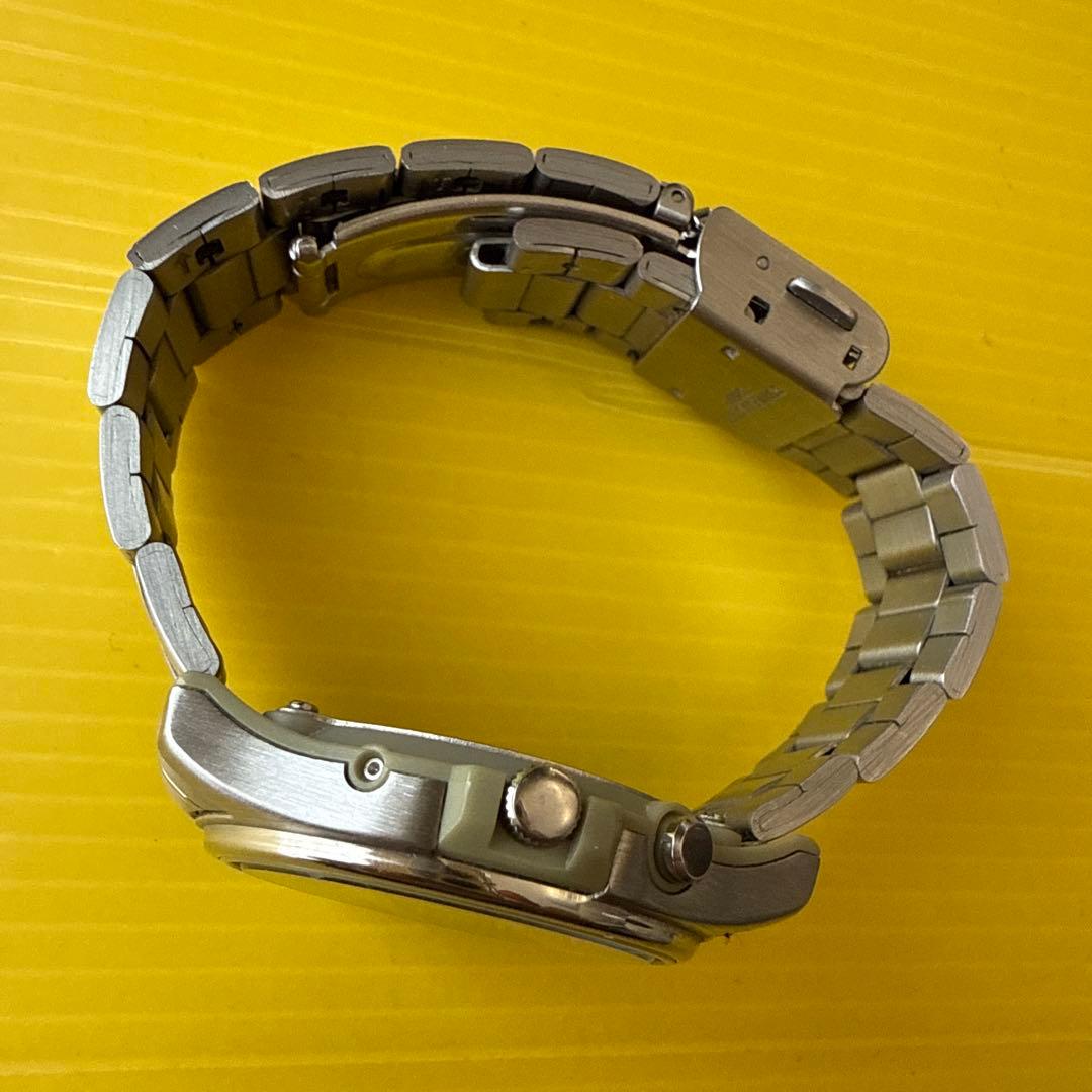 シチズン Q&Q 電波ソーラー メンズ腕時計HG00-801