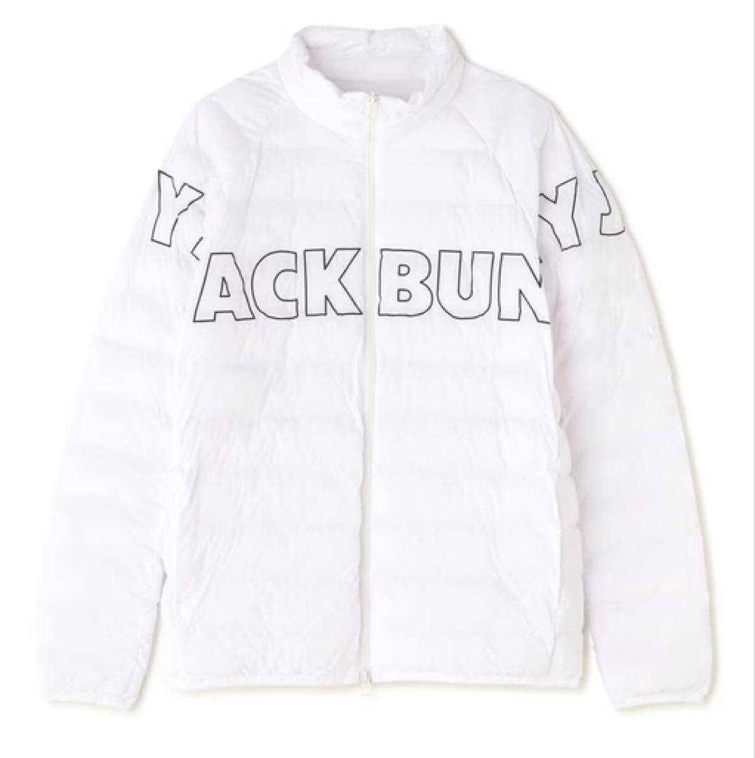 新品 パーリーゲイツ ジャックバニー ナイロンタフタ袋織 中綿ブルゾン(4)M白