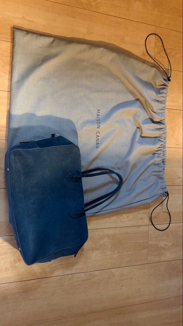 maisoncanau BOX BOSTON (L) MIDNIGHT スエード