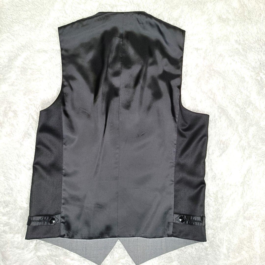 スーツセレクト　ビジネススーツ　セットアップ　スリーピース　ブラック