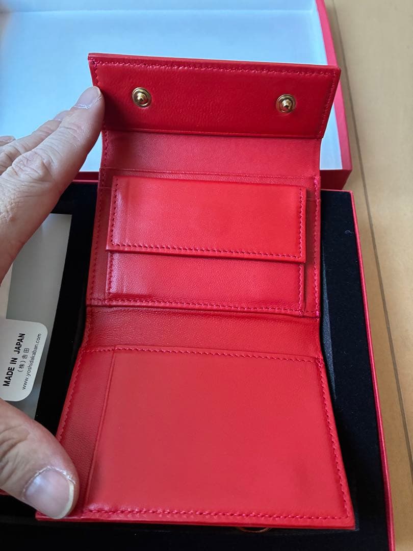 美品　PORTER ユニ 3つ折り財布 吉田カバン レザー ウォレット