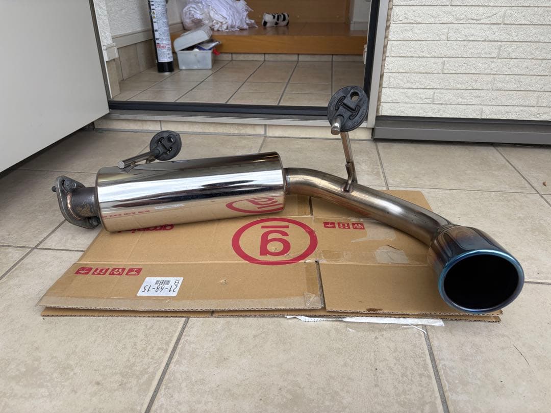 JB23W 社外マフラー