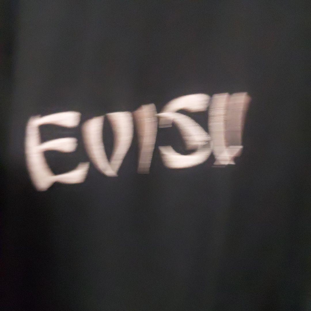 EVISU ジップアップジャケット ジャージ 黒/ピンク 42