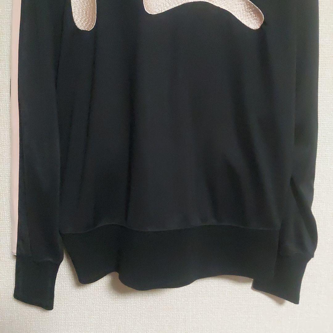 EVISU ジップアップジャケット ジャージ 黒/ピンク 42