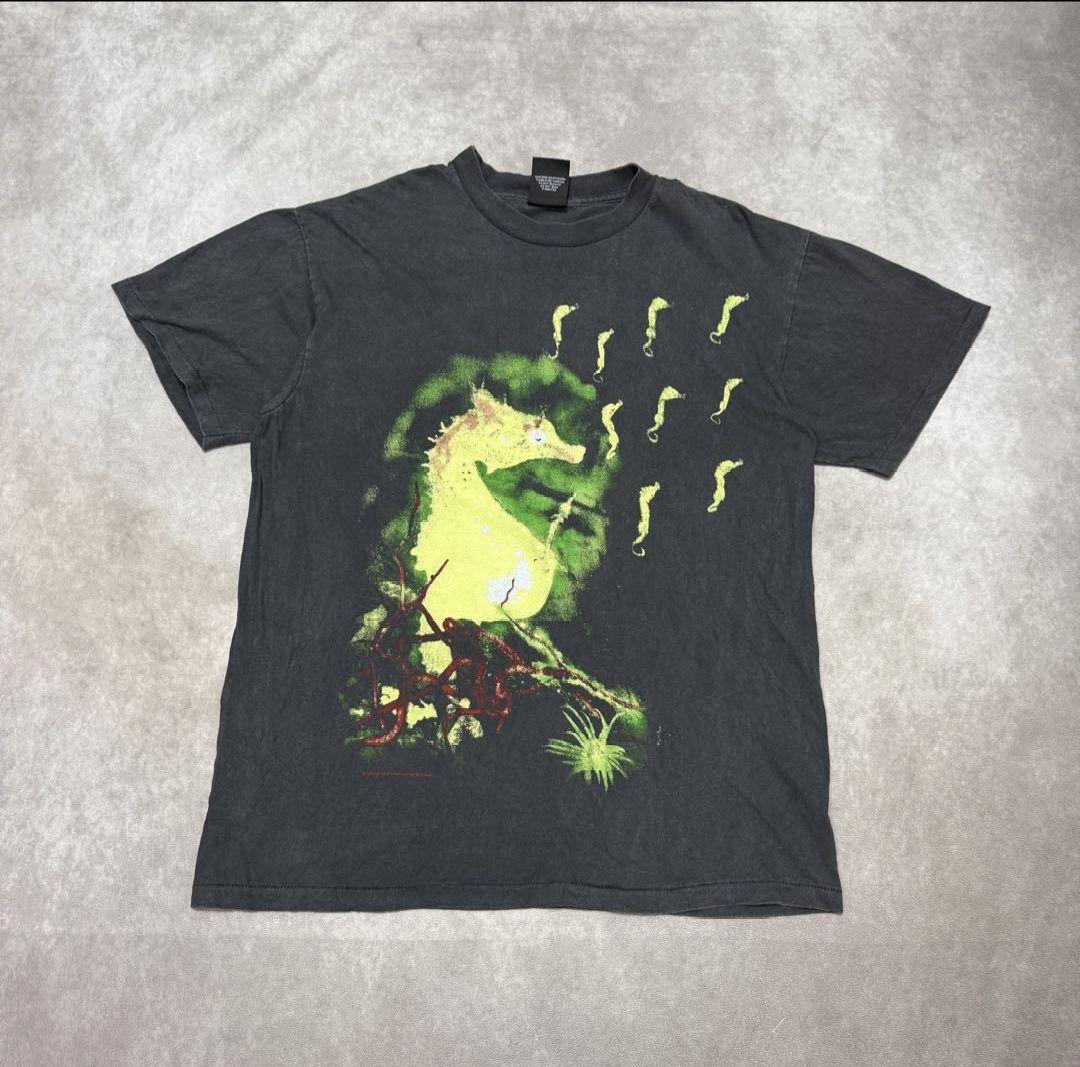 90s NIRVANA タツノオトシゴ Rape Me バンドTシャツ USA製