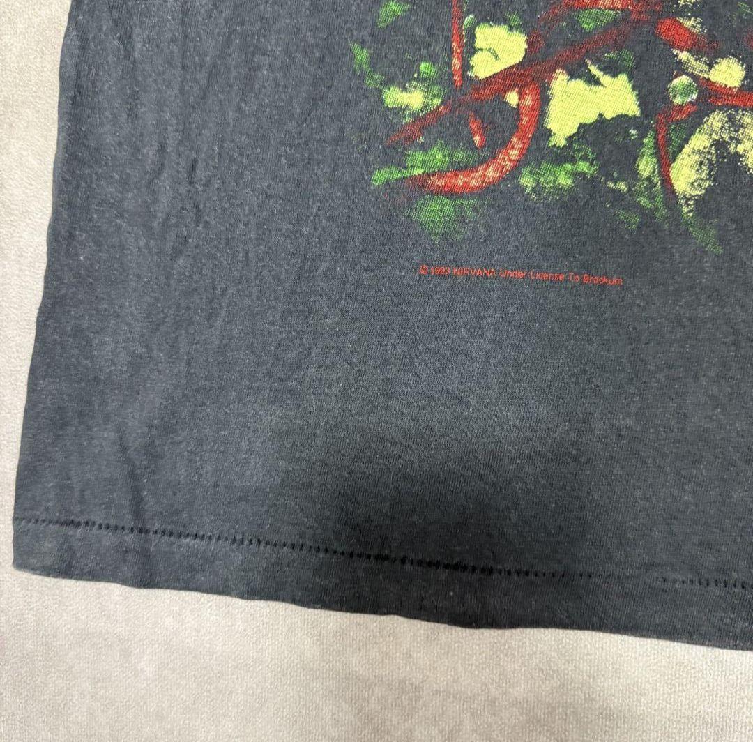 90s NIRVANA タツノオトシゴ Rape Me バンドTシャツ USA製