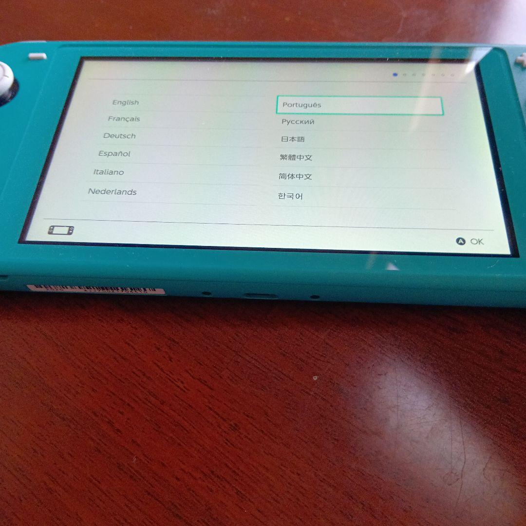 Switch　lite　スイッチライト　本体　ターコイズ