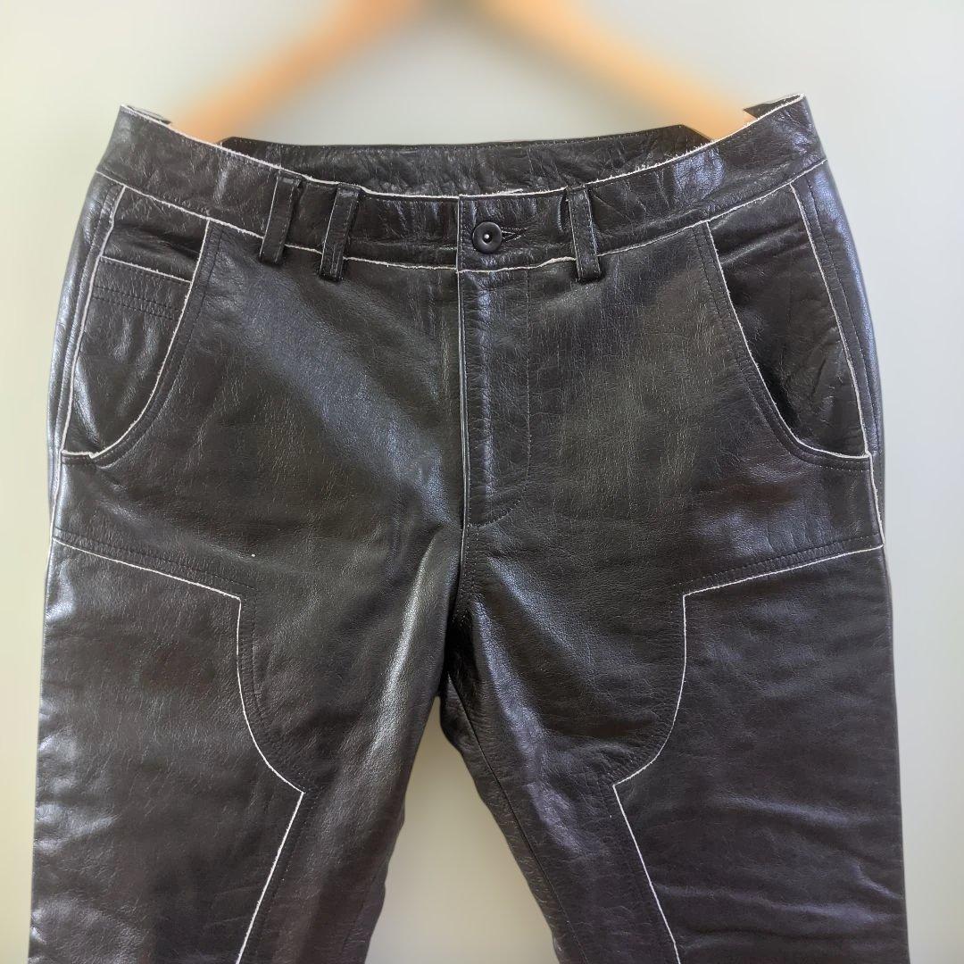 専用】美品 VOO EXELEZA Painter SPレザーパンツ