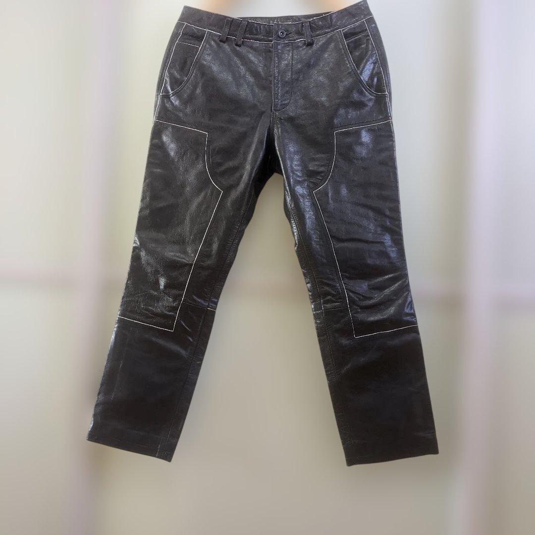 専用】美品 VOO EXELEZA Painter SPレザーパンツ