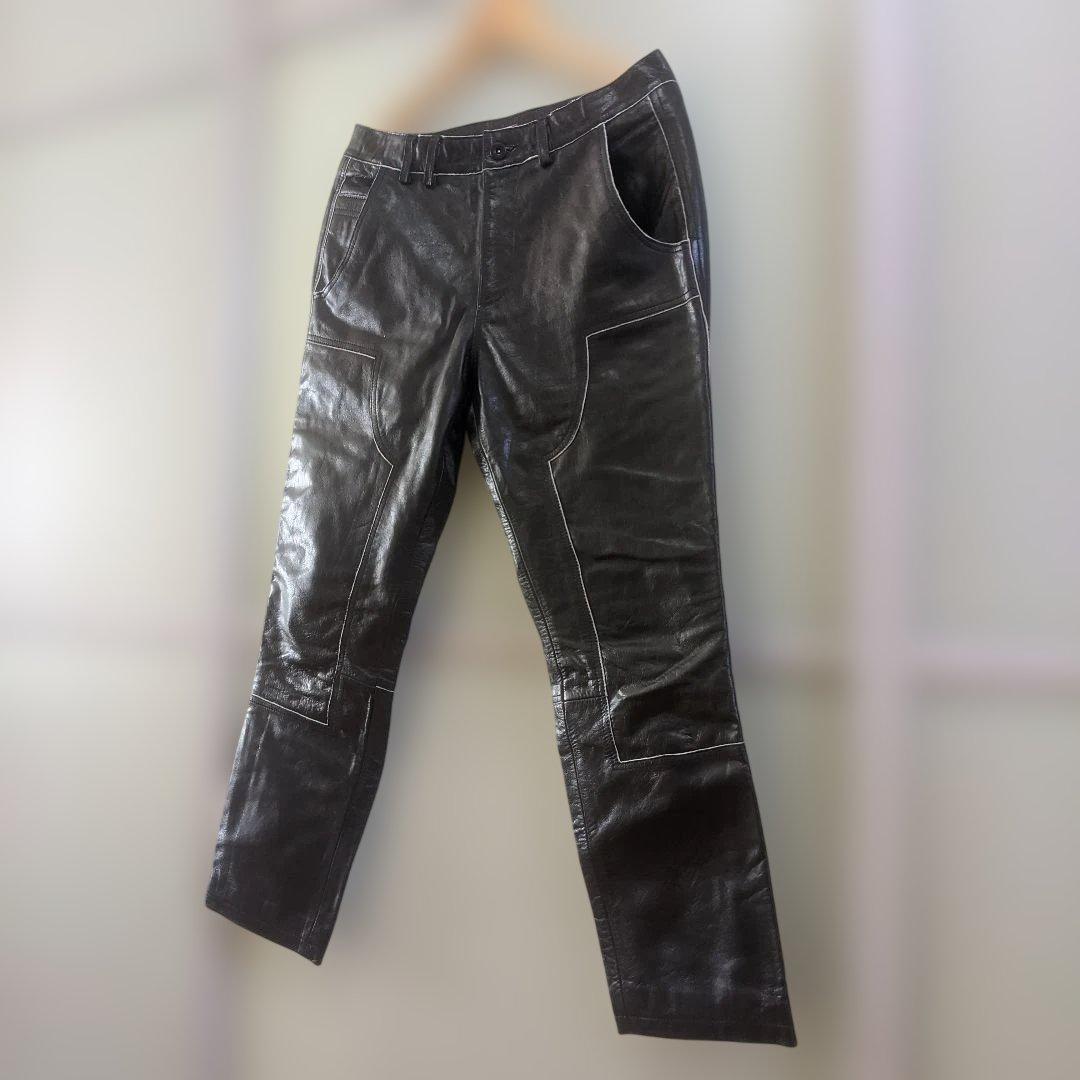 専用】美品 VOO EXELEZA Painter SPレザーパンツ