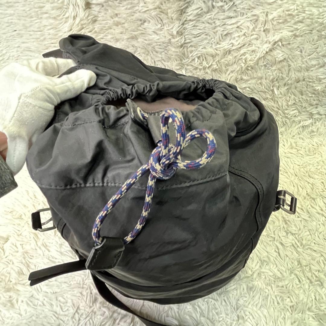 人気✨ポールスミス　バックパック　ブラック　レザーXナイロン