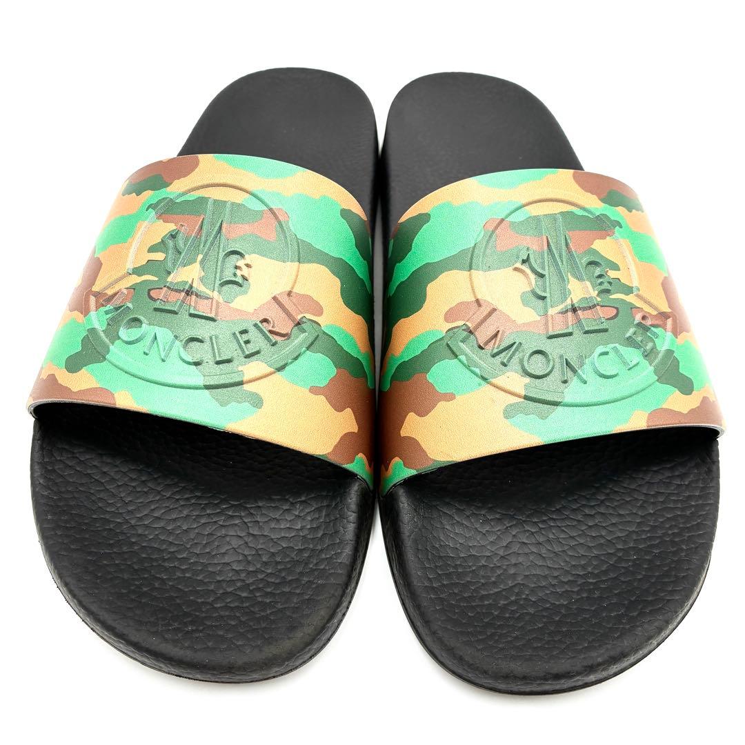 【美品・28cm】モンクレール バジーレ カモ シャワーサンダル 43サイズ