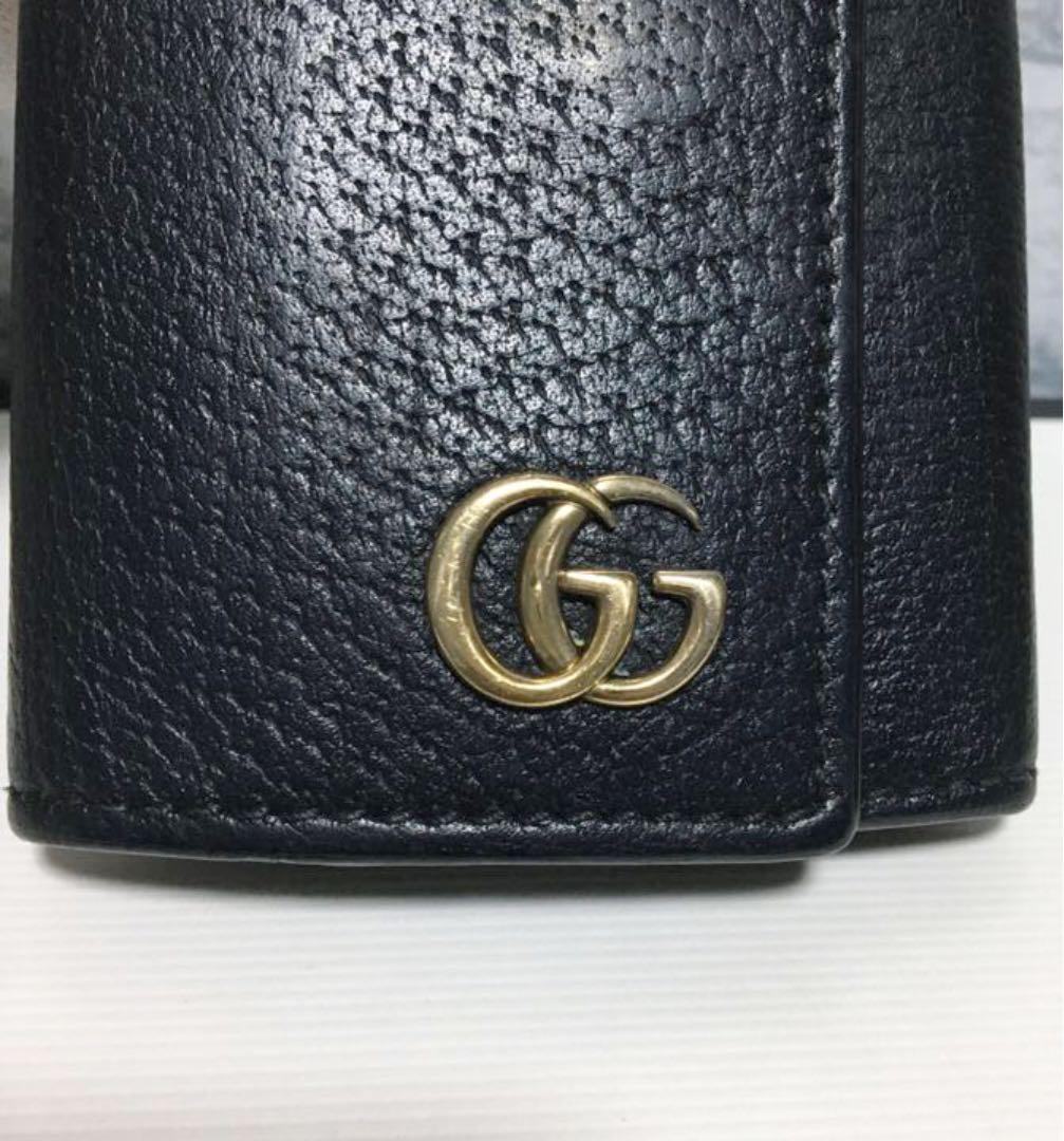 ✨人気シリーズ✨大特価 GUCCI グッチ マーモント ブラック キーケース6連