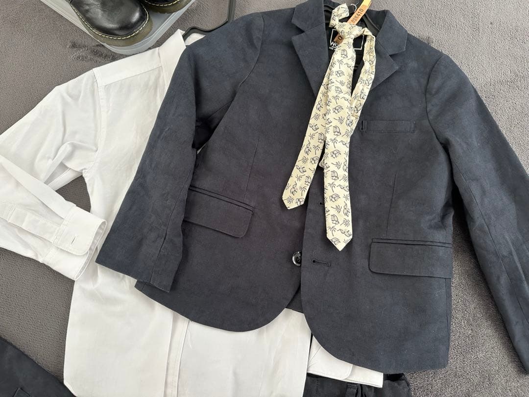 総額七万以上　入学式　男の子　wask 120 靴　セット　一回のみ使用