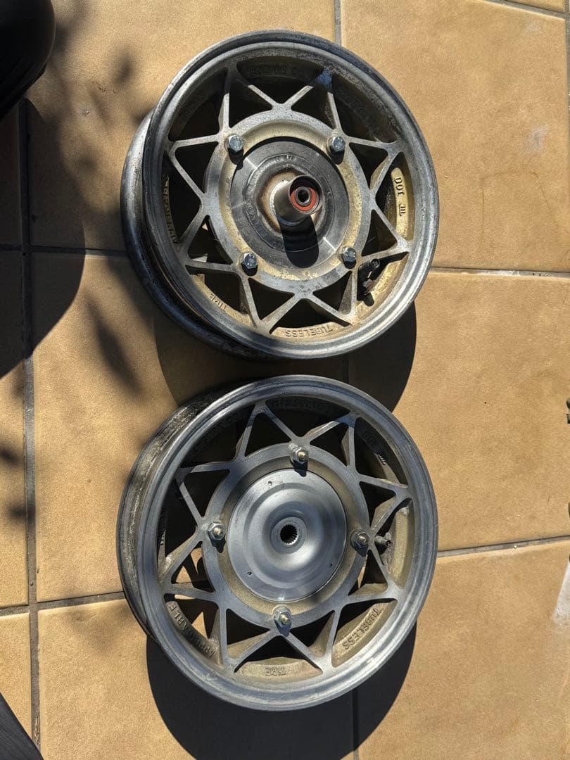 【スマイリー】AF09タクト ポン付けハブ　ホイール