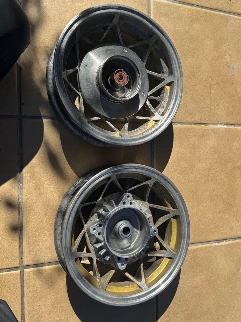 【スマイリー】AF09タクト ポン付けハブ　ホイール