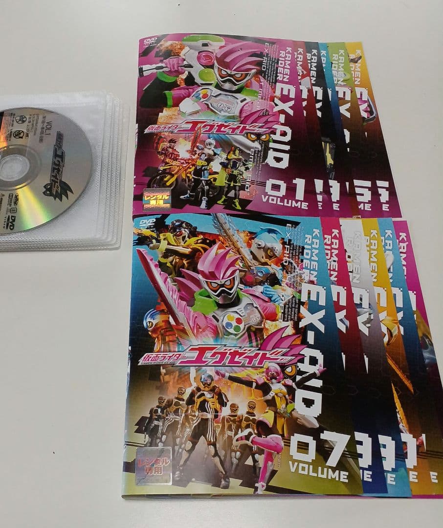 DVD　仮面ライダーエグゼイド　全12巻セット