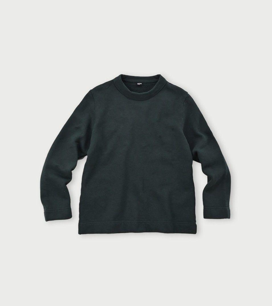 45R☆裏毛の17色 四角スウェット/モスグリーン♪