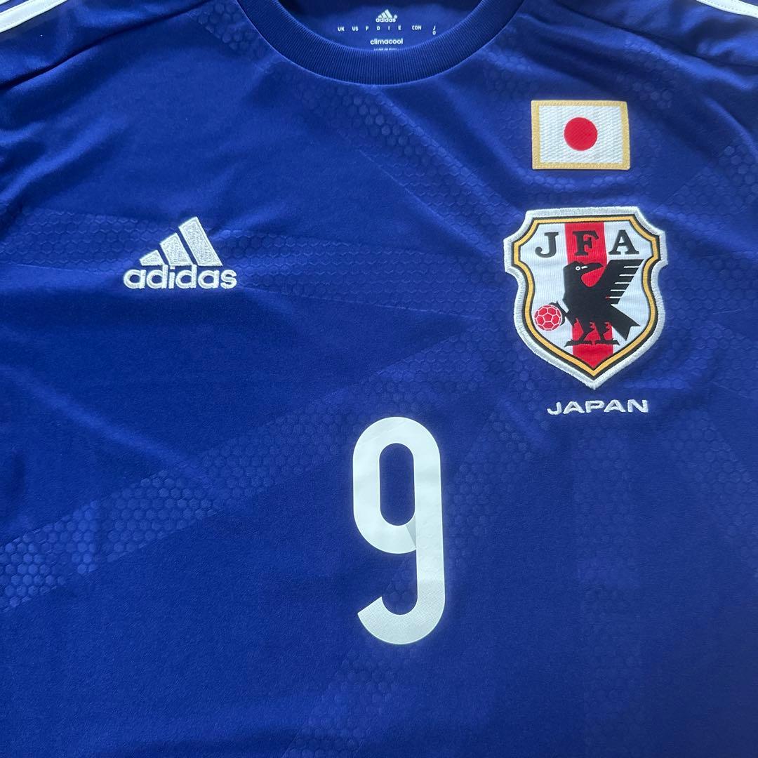 adidas サッカー日本代表　レプリカ　ユニフォーム　L 岡崎慎司
