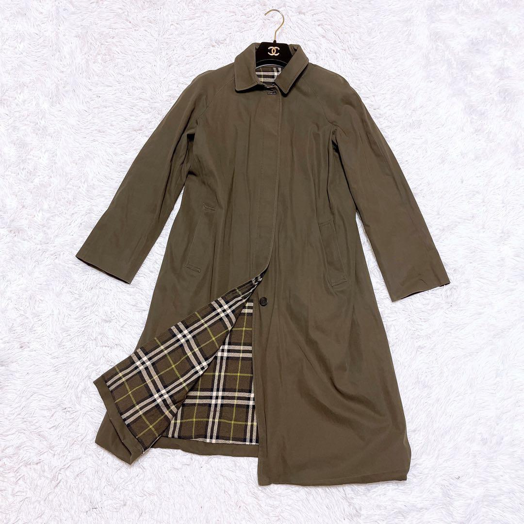 Burberry ステンカラー トレンチ コート スプリング ロング カーキ