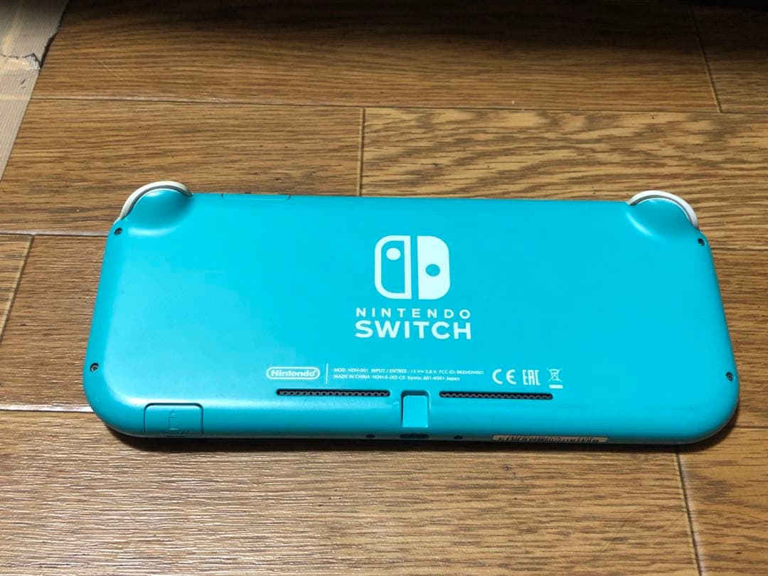 Nintendo Switch Light ターコイズSD保護フィルム充電器なし