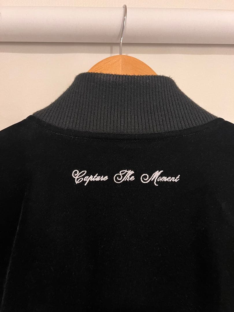 ★LAST NEST★ベロア調スタジャン Jesus layered tee M