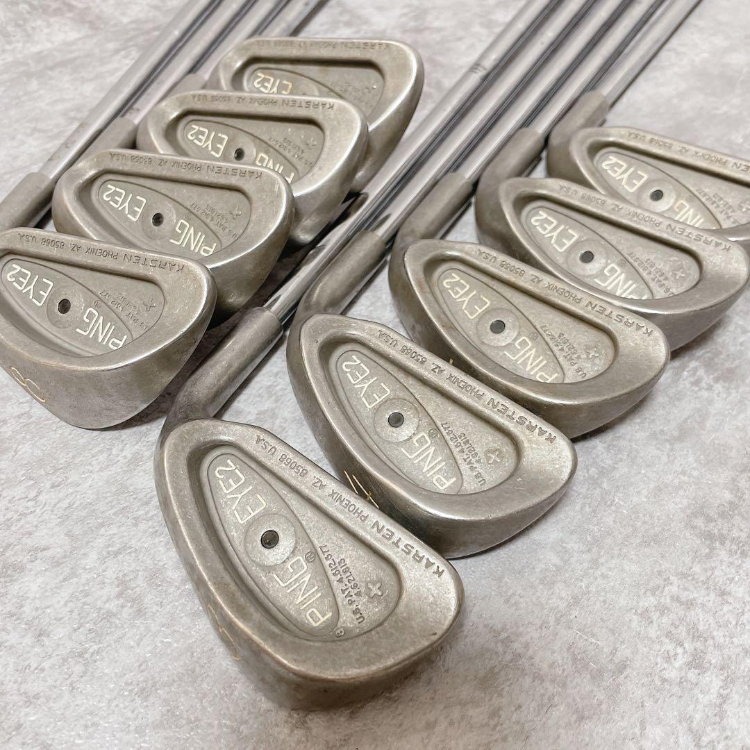 PING EYE2+ メンズ　アイアンセット　黒ドット　9本