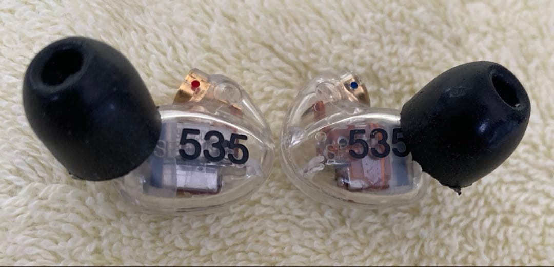 SHURE イヤホン SE535 クリア