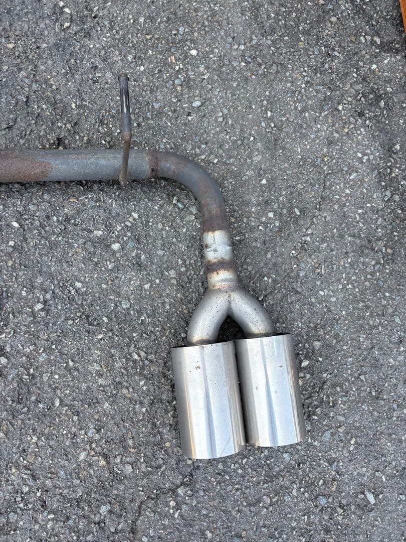 80ハリアー ハイブリッド用リアピースマフラー