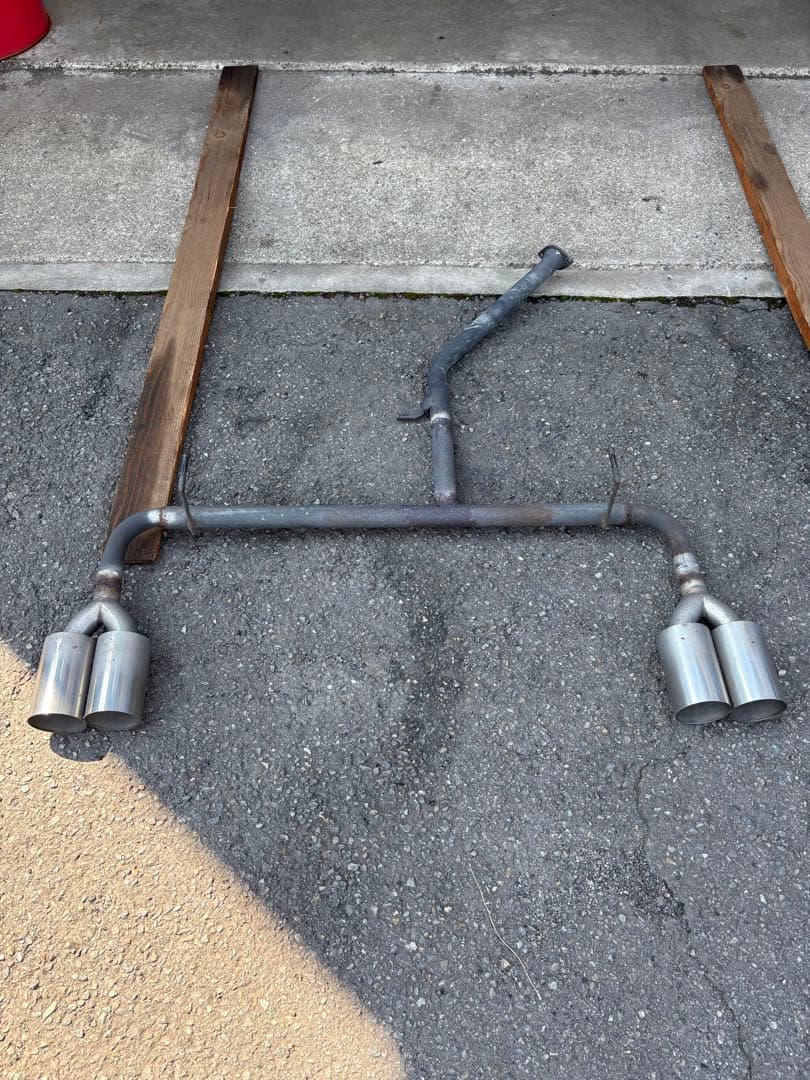 80ハリアー ハイブリッド用リアピースマフラー