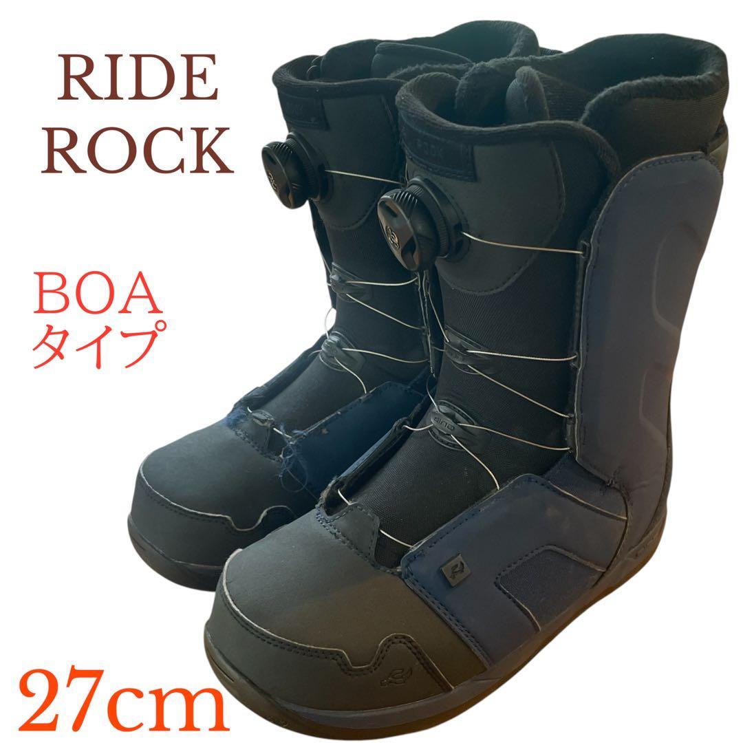 RIDE ROCK メンズ　スノーボードブーツ　27cm BOA