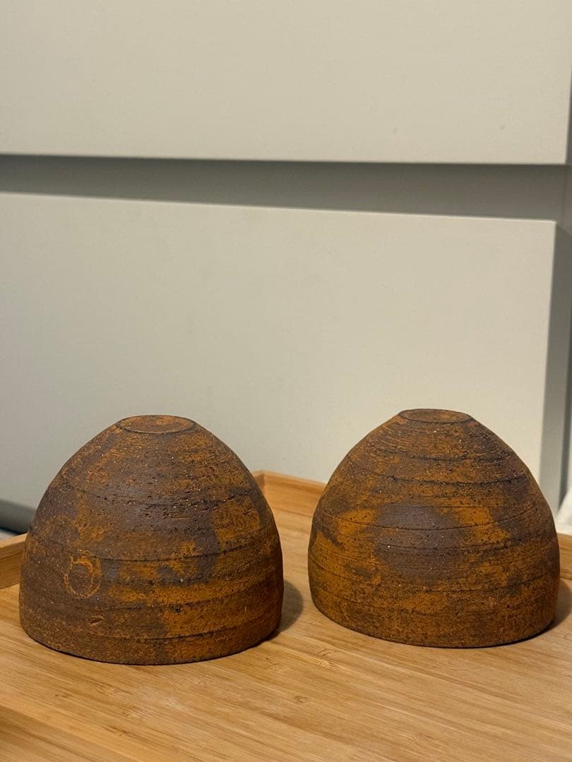 『新品未使用』二階堂明弘　2点セット　焼き締め　丸カップ　フリーカップ　小鉢