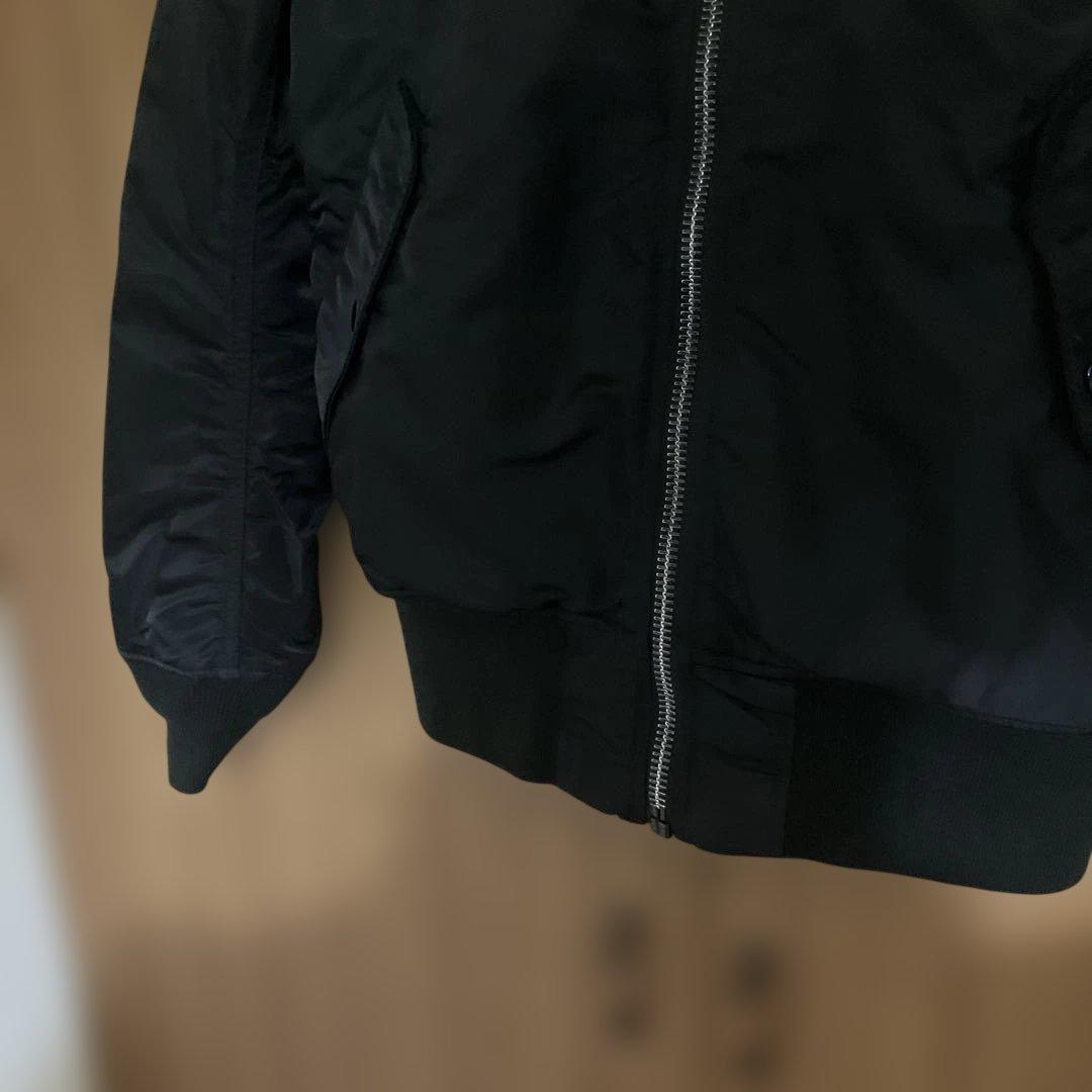 ALPHA INDUSTRIES MA-1 ブラック Sサイズ かなり美品
