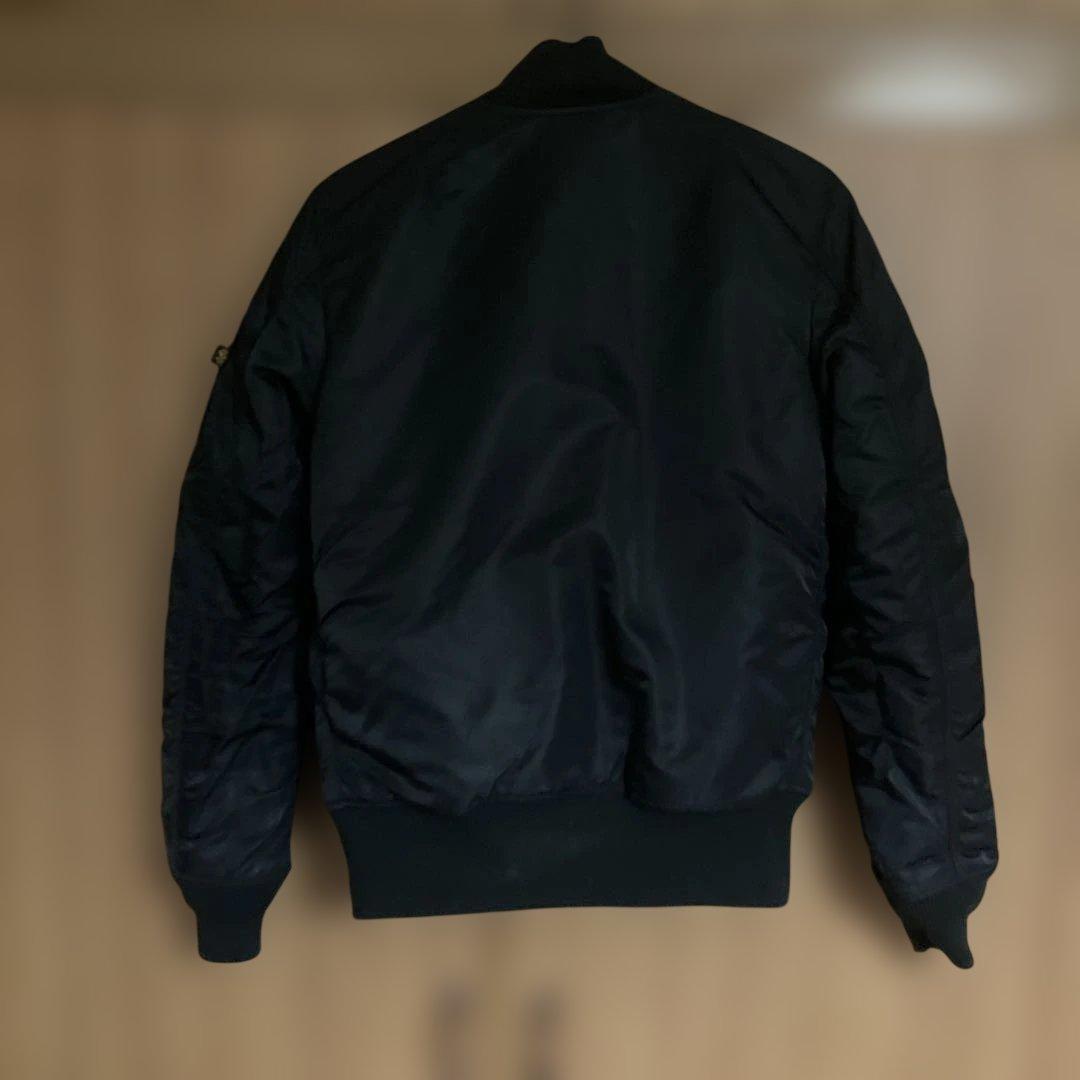 ALPHA INDUSTRIES MA-1 ブラック Sサイズ かなり美品