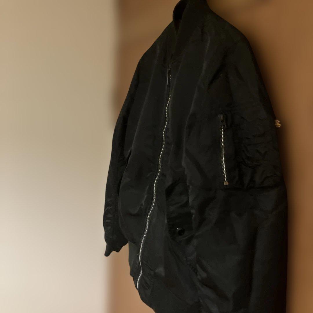 ALPHA INDUSTRIES MA-1 ブラック Sサイズ かなり美品